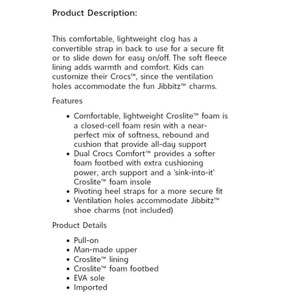 'CROCS' 'BAYA' FUZZY-LINED RELAXED FIT CONVERTABLE STRAP CLOG 'LEMONAIDE OMBRE' - Picture 14 of 16